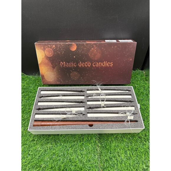 Set of 16 Magic Deco Flameless Floating Candles –Battery-Op-New in Box - Picture 1 of 8